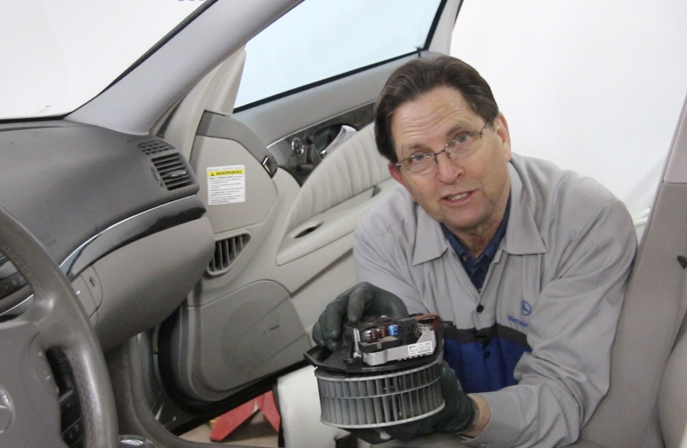 W211 Cabin Air Filter Replacement and Blower Motor Noise